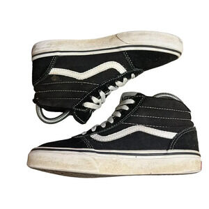 Vans SK8-Hi Black & White High Top Suede‎ Sneakers Men’s 6.0 / Women’s 7.5